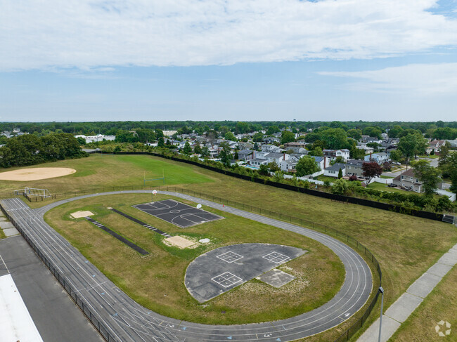 Beach Street Middle Schools has a great track and field for the kids to use.