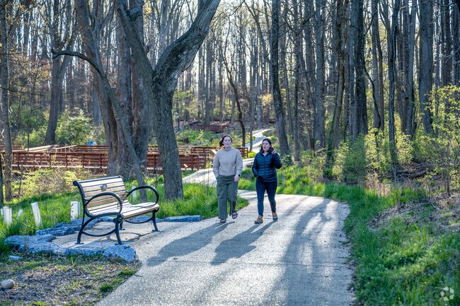Woodend Sanctuary and Mansion has many shady paths for locals to enjoy.