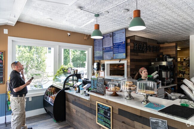 Roasted Coffee Bar in East Parish is a favorite spot for coffee & daily breakfast specials.