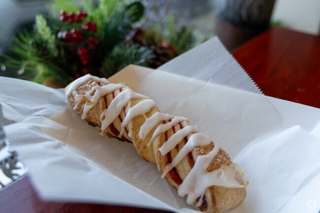 Try a raspberry twist at Antonio's Bakery in Warwick, RI.