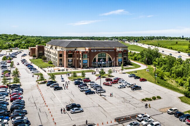 Blackburn residents are a short drive from the Cable Dahmer Arena.