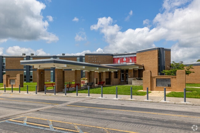 Halls High School was founded in 1916.