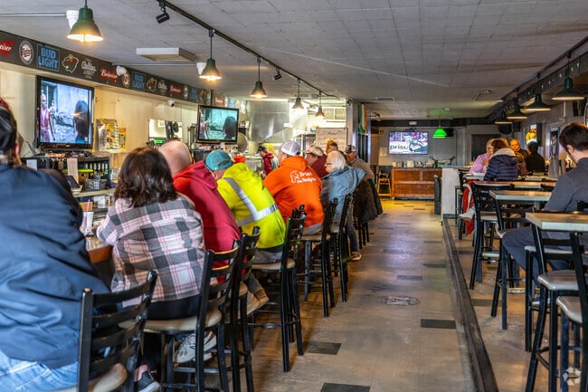 The Cloverleaf Bar is one of Newport's popular watering holes.