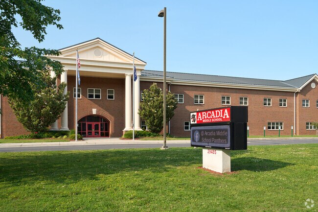Arcadia Middle School serves students in Accomack County.