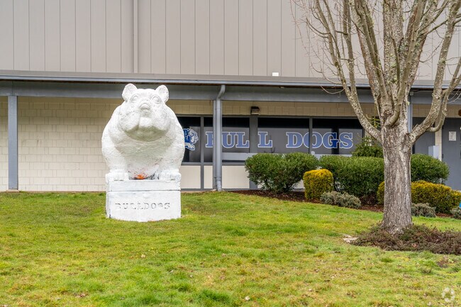Sutherlin High School is home to the Bull Dogs in Sutherlin, Oregon.