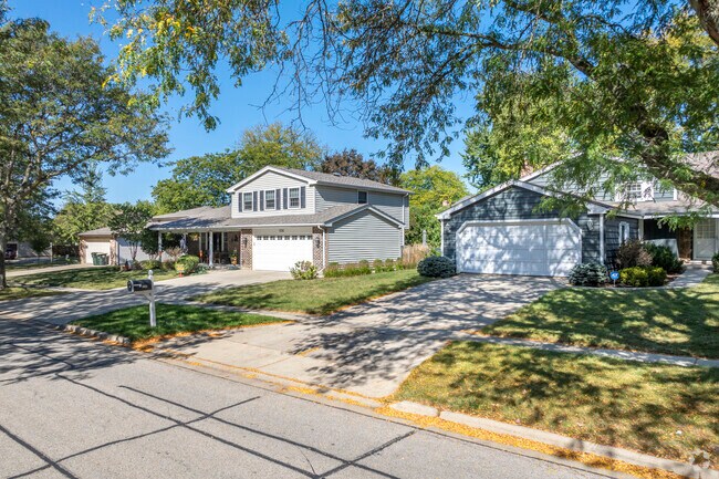 Tree-lined streets provide privacy to residents of Greentree.