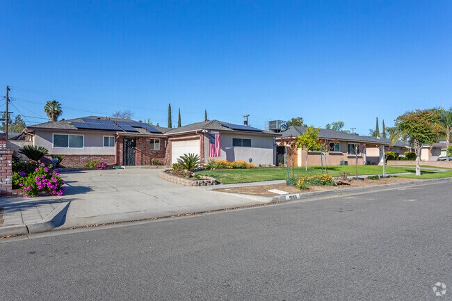 Sidewalks run throughout the Roosevelt neighborhood of Fresno.