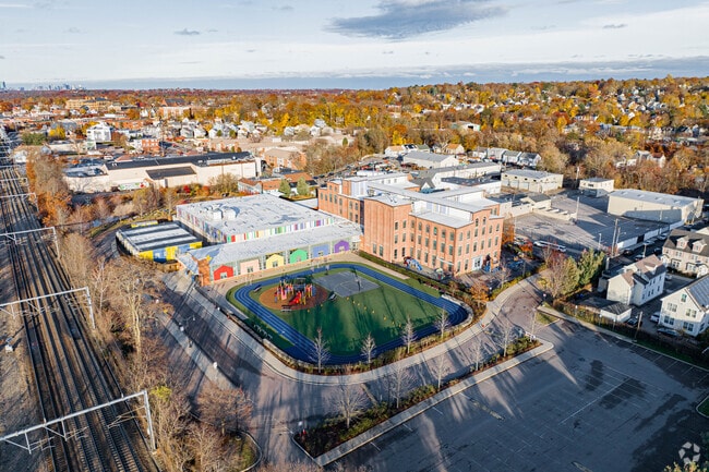 Boston Renaissance Charter Public School rear view.