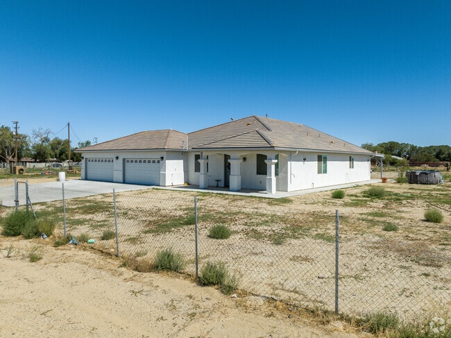Many ranch-style homes line the streets of Sun Village.