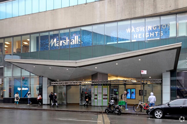 The George Washington Bridge Bus Terminal, providing public transportation to Ft George.