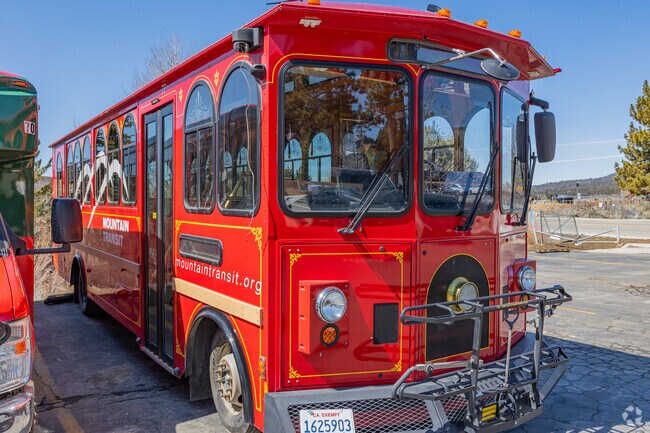 Local transportation in Big Bear Lake is a fun way to get around.