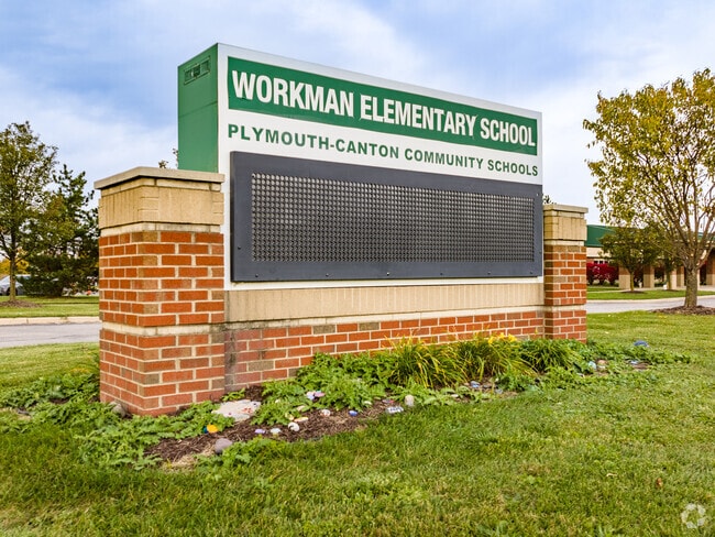 The Workman Elementary School is affiliated with the Plymouth-Canton Community Schools system.