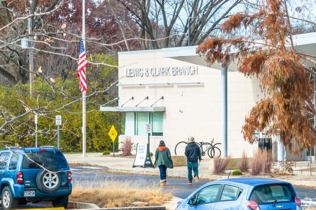 Be sure to check out the Lewis and Clark Branch Library in Moline Acres.
