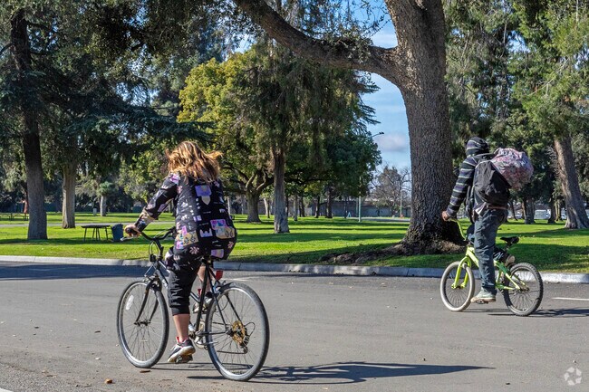 Roeding Park is a popular place for a bike ride in Fresno.