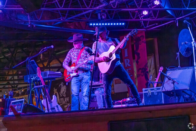 Just outside of Western Hills, residents can check out the Outlaw Saloon for live music.