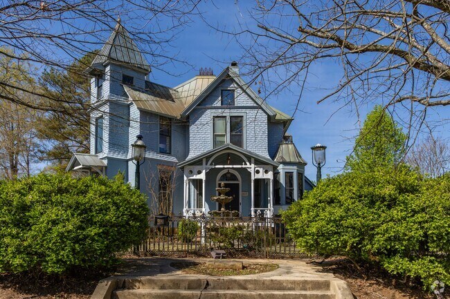 Beautifully preserved historic Queen Anne homes provide architectural nostalgia in North Florence.