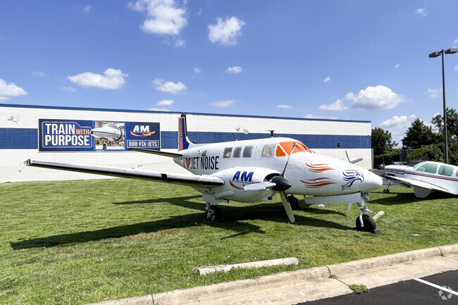 Sudley is home to a variety of educational resources including plane repair courses.
