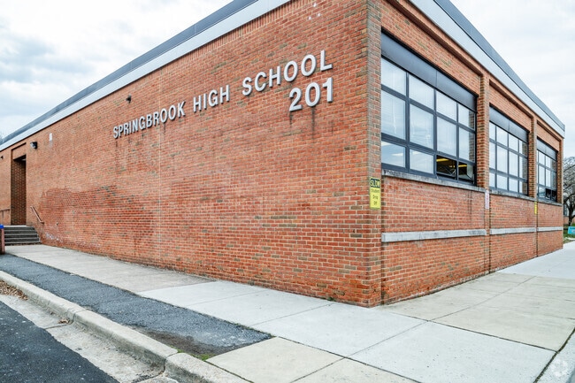 Renowned for it's vibrant arts scene, Springbrook High School fosters creativity and expression.