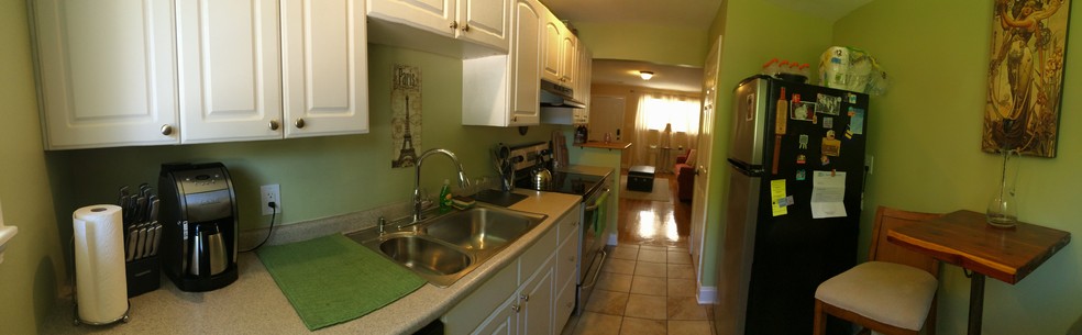 View from kitchen