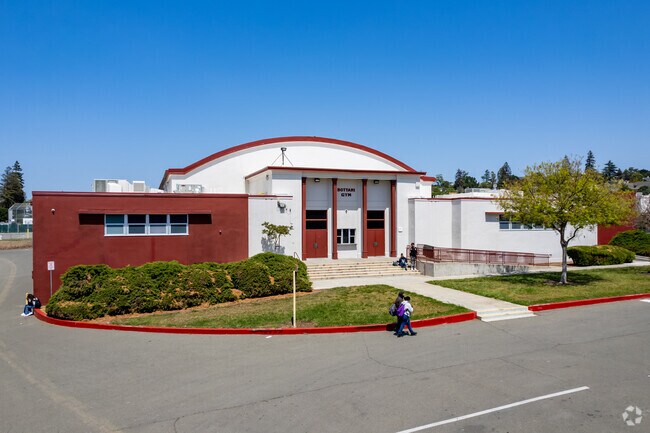 Vallejo High has a large gym for recreational activities and classes.