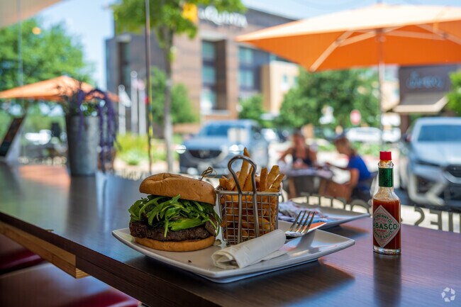 Vivel Crêpes & Coffee serves Apache Shores residents burgers and delicious crepes.