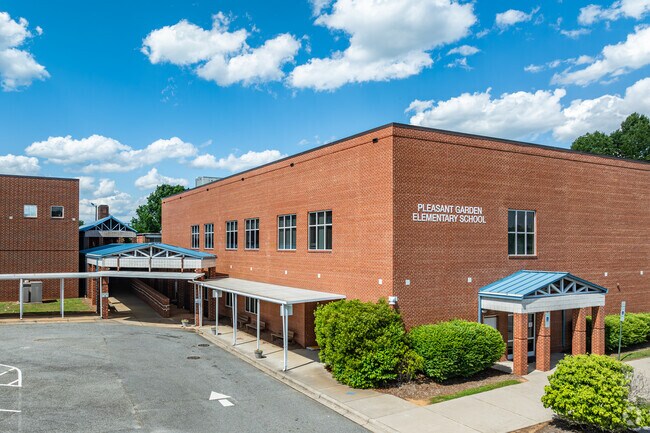 Pleasant Garden Elementary School is a highly rated school in Steeple Chase.