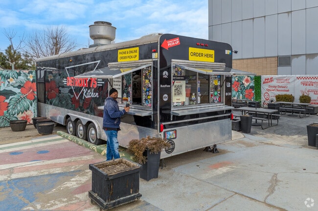 Detroit 75 in Delray is rated one of the top three food trucks in the United States.