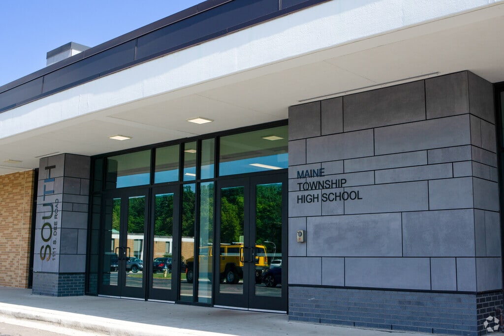 Maine South High School serves students in the Park Ridge community.