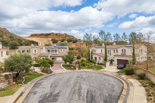 Mediterranean homes in Northeast Claremont have great views of the hillside.