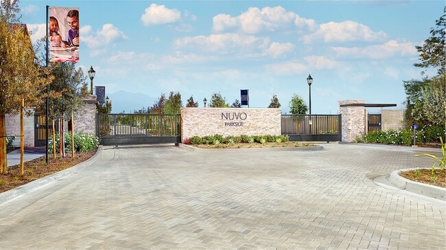 Nuvo Parkside entry gate