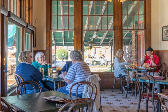 Located in a restored building, The Willard is the perfect spot in Franklin.