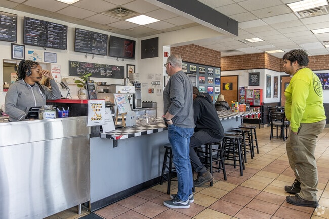 Old School Burgers in Willow Grove serves crowd-pleasing patties in a retro setting.