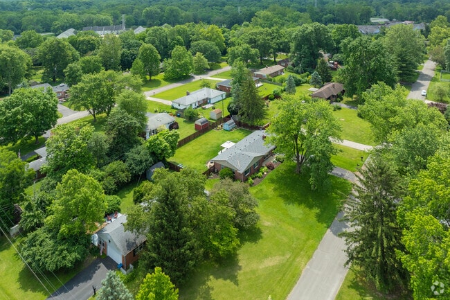 Residents of Millersville are able to enjoy plenty of privacy with larger plots and fences.