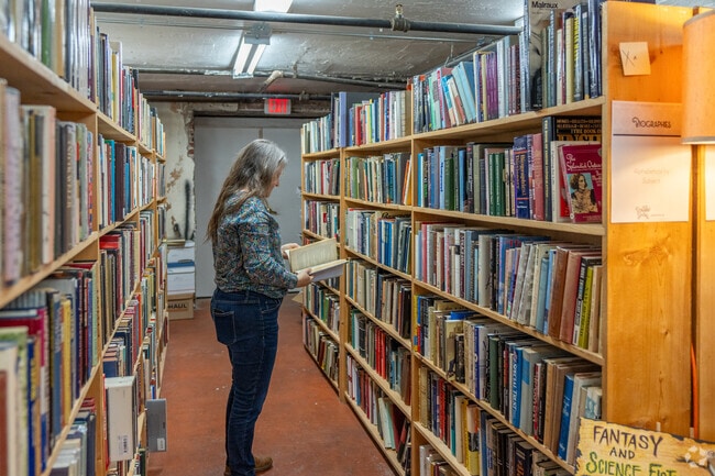 Tower Grove South is home to Dunaway Books off South Grand Blvd.