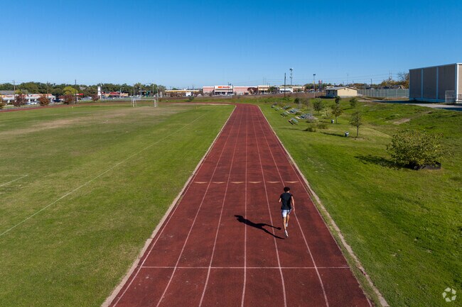At Bedichek middle School, sports fields inspire greatness.