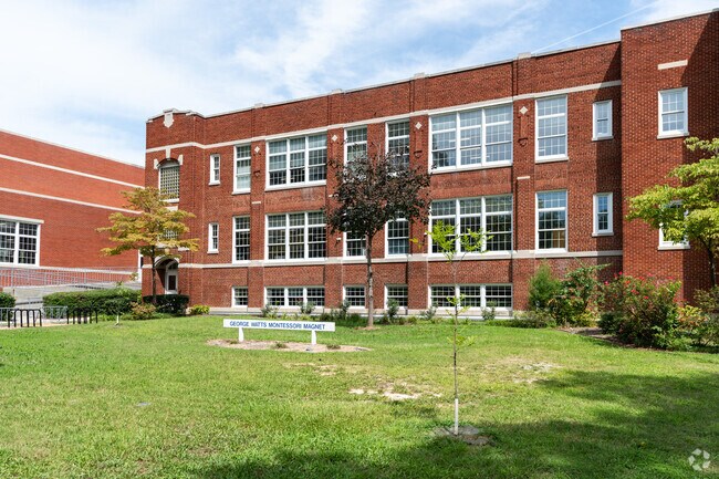 George Watts is a free, public magnet school that any student Pre-K through 5th grade .