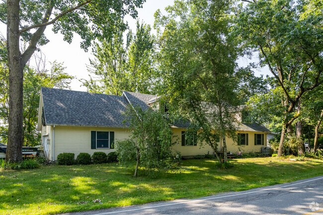 Many of the sprawling Cape Cod homes in Leoni have seen additions through the years.