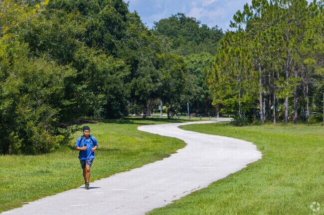 Residents enjoy the Upper Tampa Bay Trail which connects multiple neighborhoods and parks.