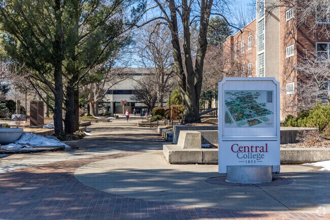 Central College is a major draw to Pella for college students across Iowa.