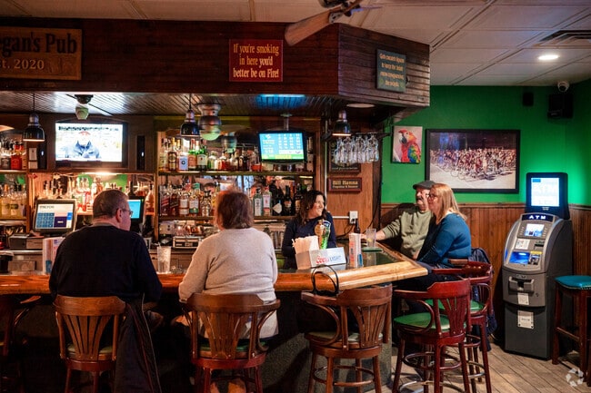 Rodneys in Hamburg is a popular hang out spot for locals.