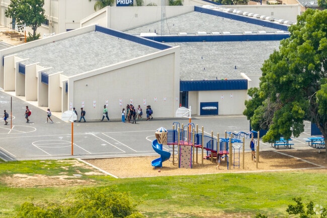 The Playground at Ayer Elementary School in Fresno.