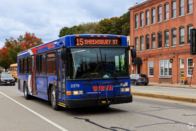 The Shrewsbury Street neighborhood is convenient to many public transportation option.