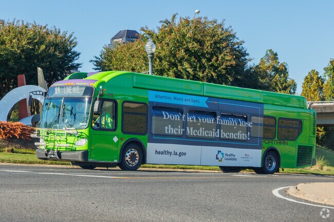 SporTran buses serve the Pines Road neighborhood.