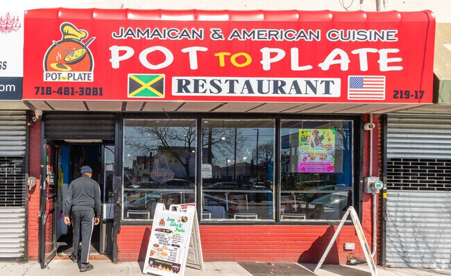 Pot to Plate Restaurant in Laurelton offers authentic Jamaican cuisine.