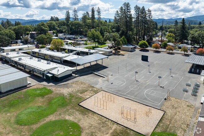 Your children will love the playground at Baechtel Grove Middle School.