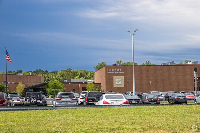 Pinelands Regional has an enrollment of 1,069 students and 87 classroom teachers.