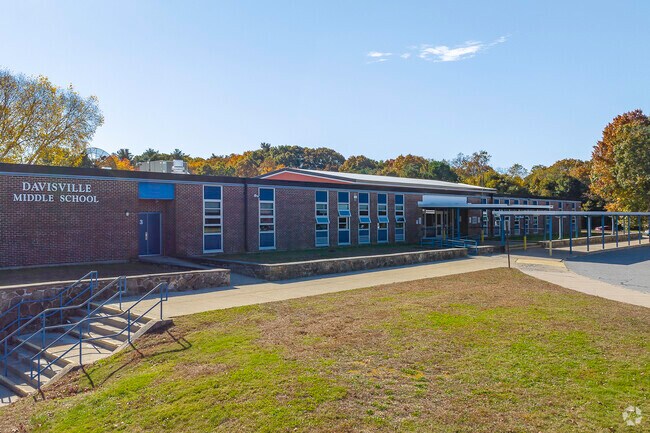 Davisville Middle School in North Kingstown is a hub of learning and growth.