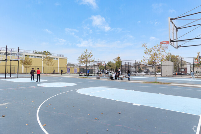 I.S. 2 George L Egbert provides a safe and engaging play spaces.