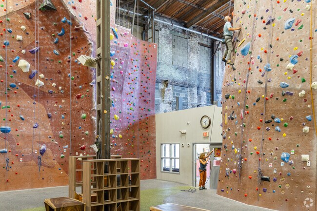 Rockville Climbing Center in Hutchinson Mills is a great place for a birthday party.