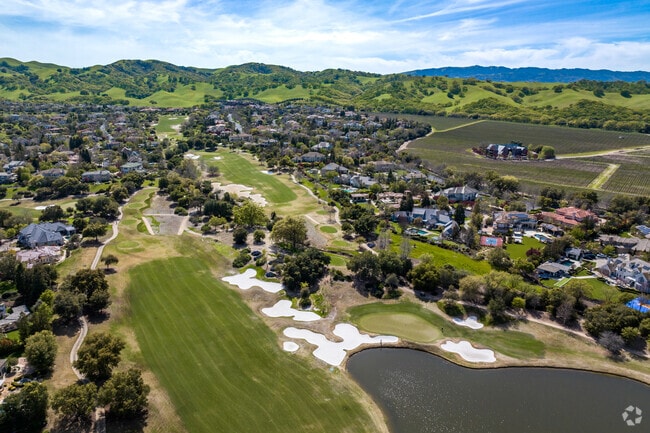 Ruby Hill Golf Club is surrounded by breathtaking natural scenery.